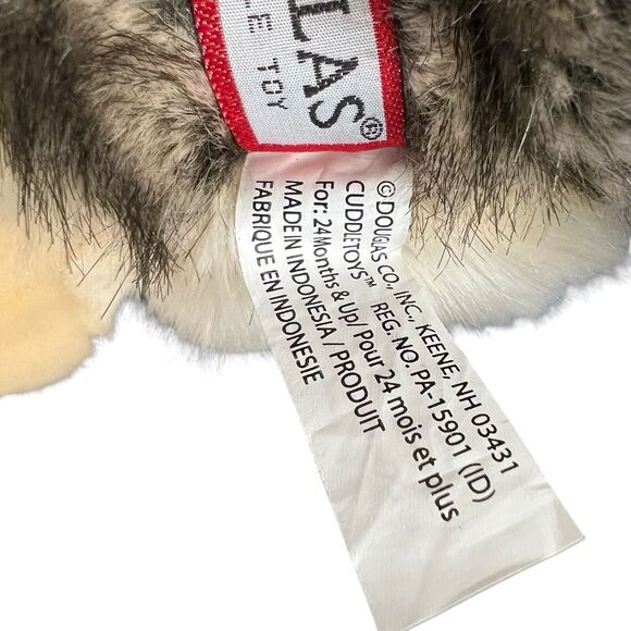 Douglas Cuddle Toys Raina Howling Wolf Stuffed Animal Plush Toy - Picture 7 of 9